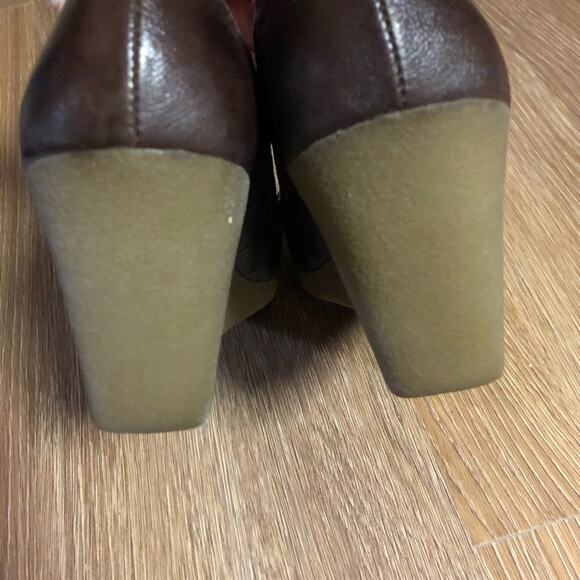 Women’s ALDO Brown Wedge Loafer Size 39 - Picture 5 of 6